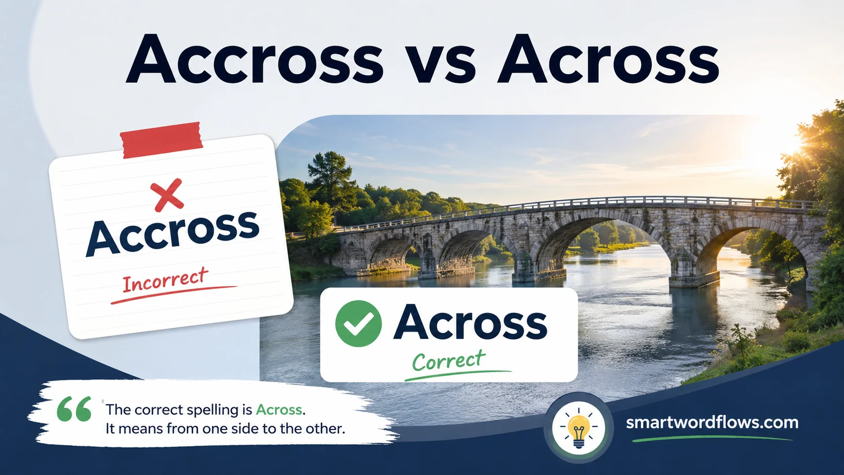 Accross vs Across