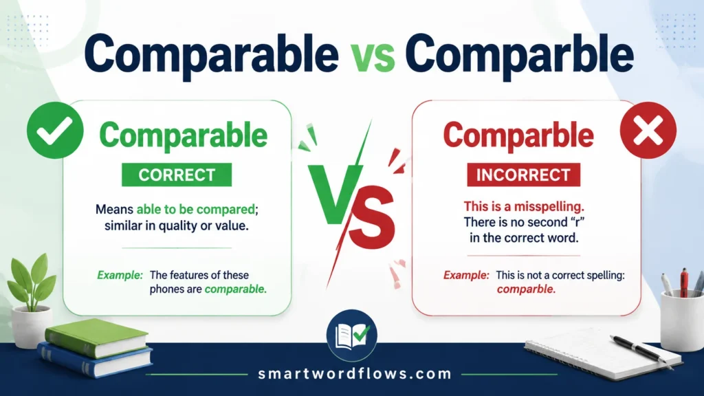 Comparable vs Comparble