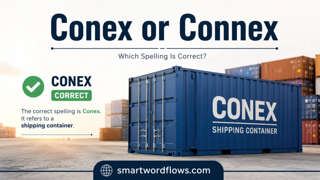 Conex or Connex
