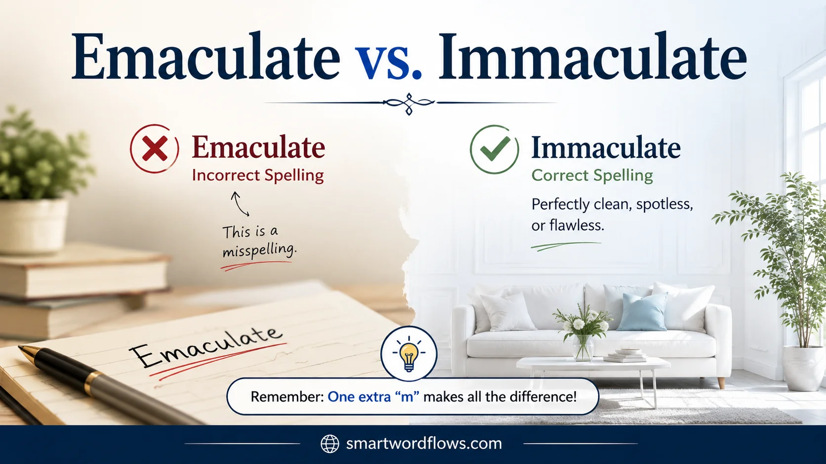 Emaculate vs. Immaculate