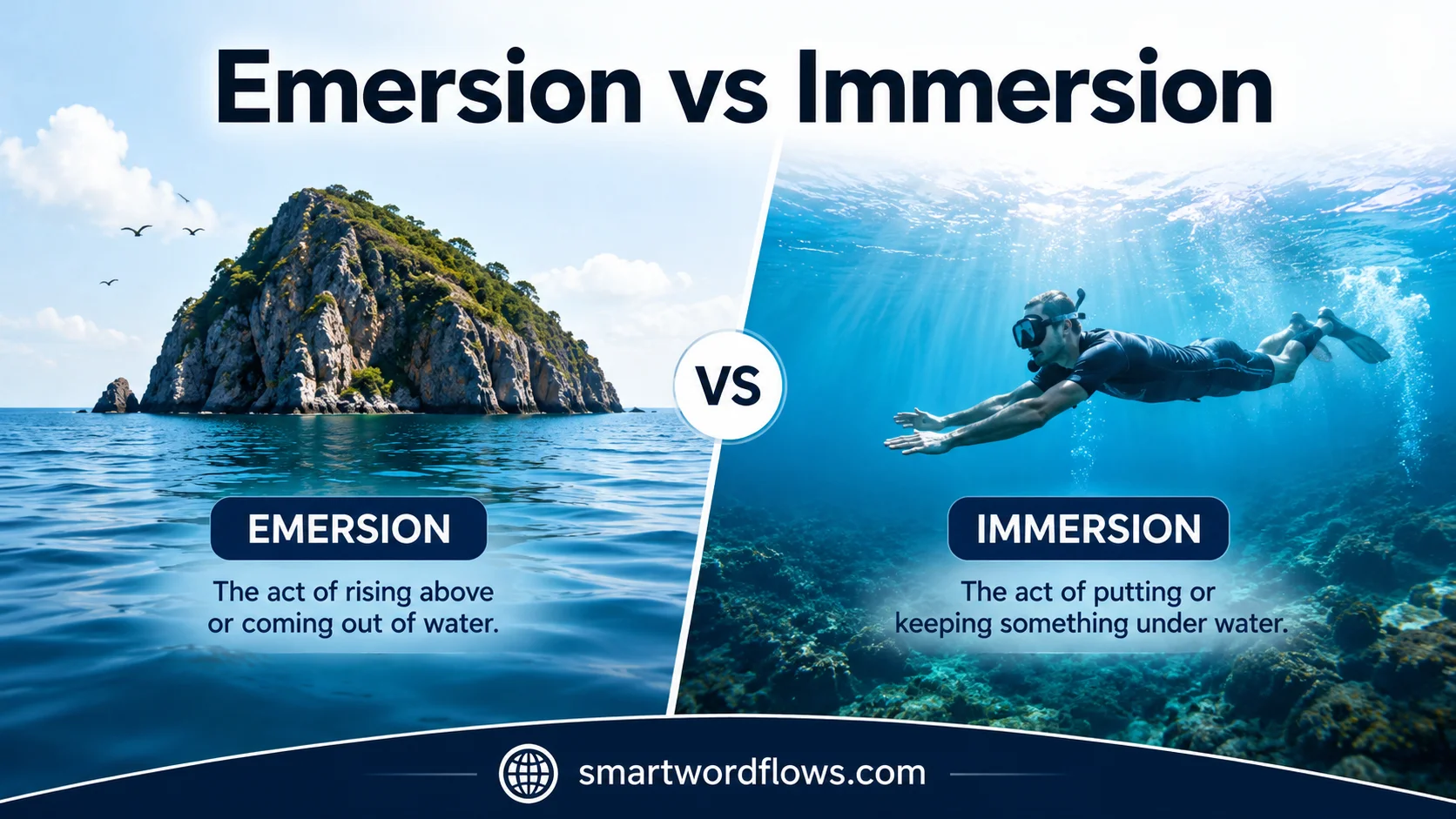 Emersion vs Immersion