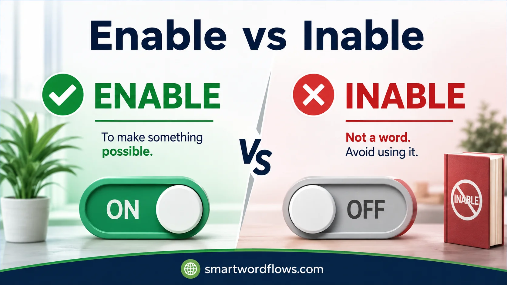 Enable vs Inable