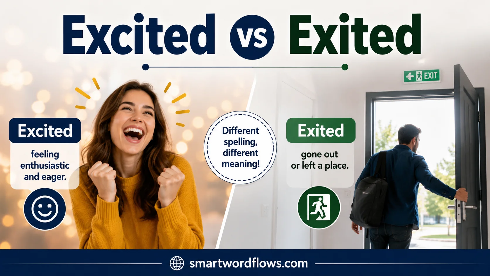 Excited vs Exited