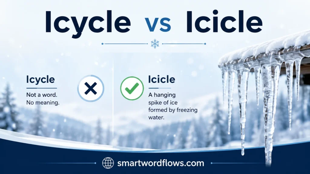 Icycle vs Icicle