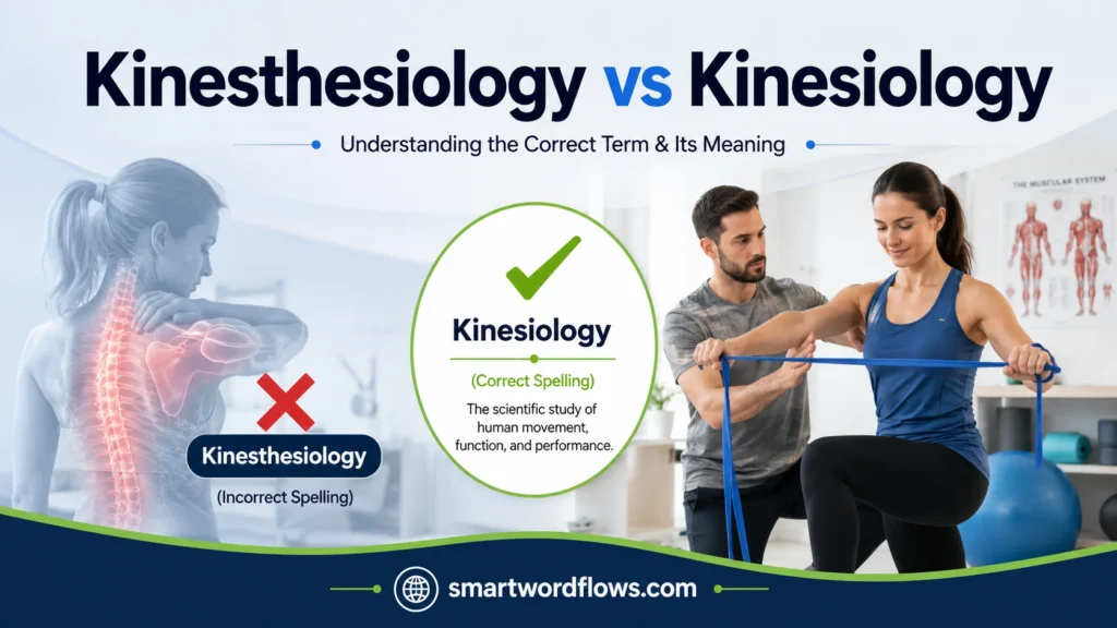 Kinesthesiology vs Kinesiology
