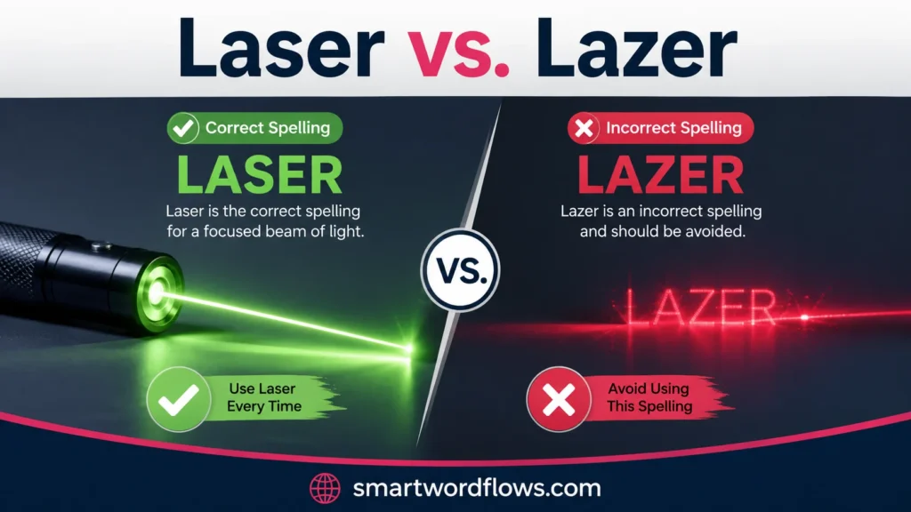 Laser vs. Lazer