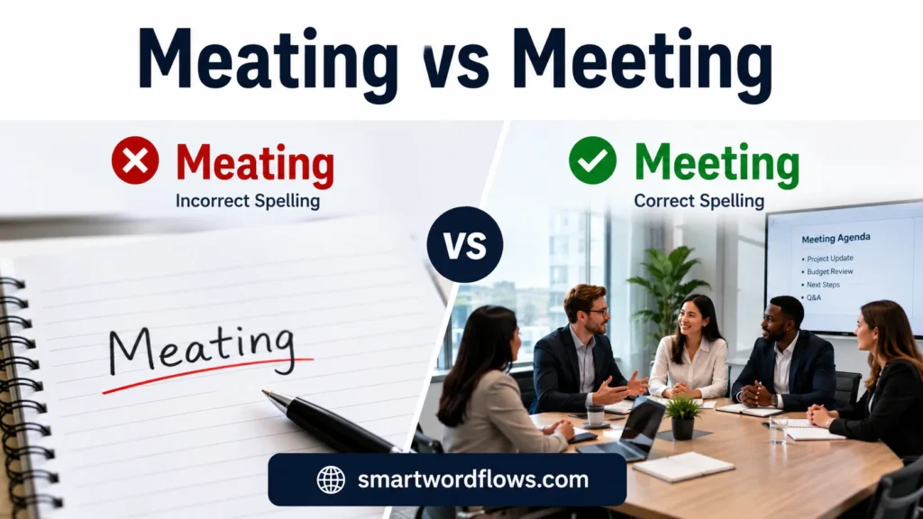 Meating vs Meeting
