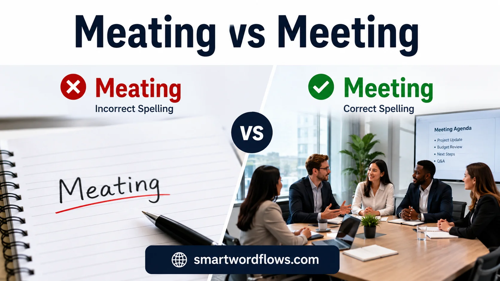 Meating vs Meeting