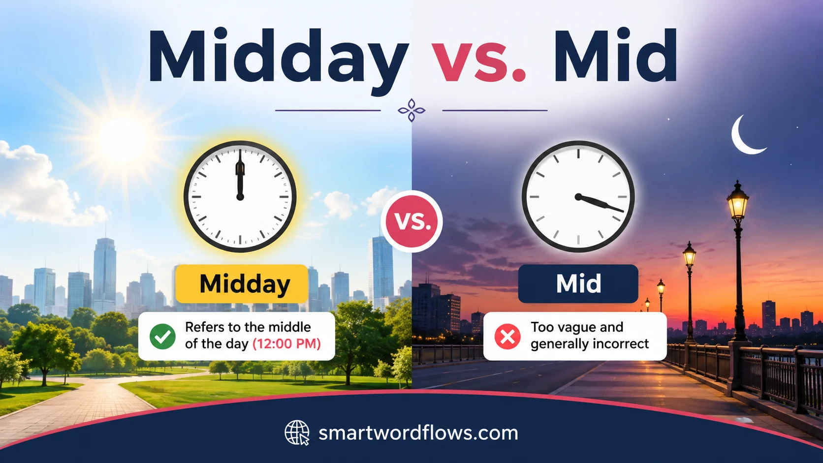 Midday vs. Mid