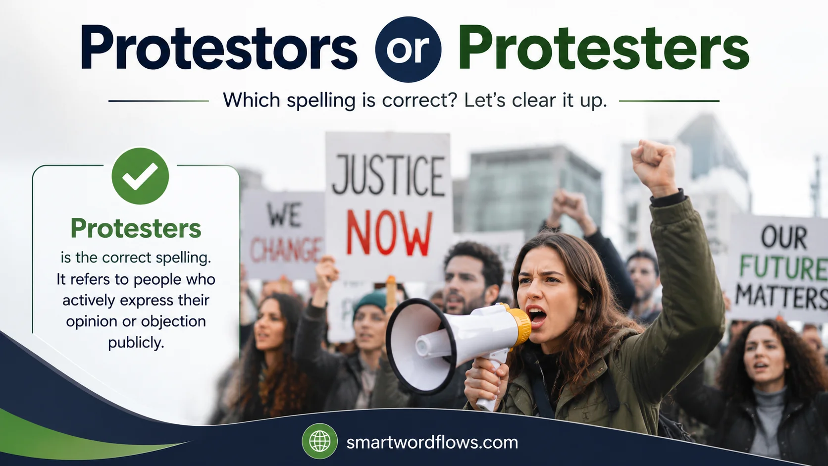 Protestors or Protesters