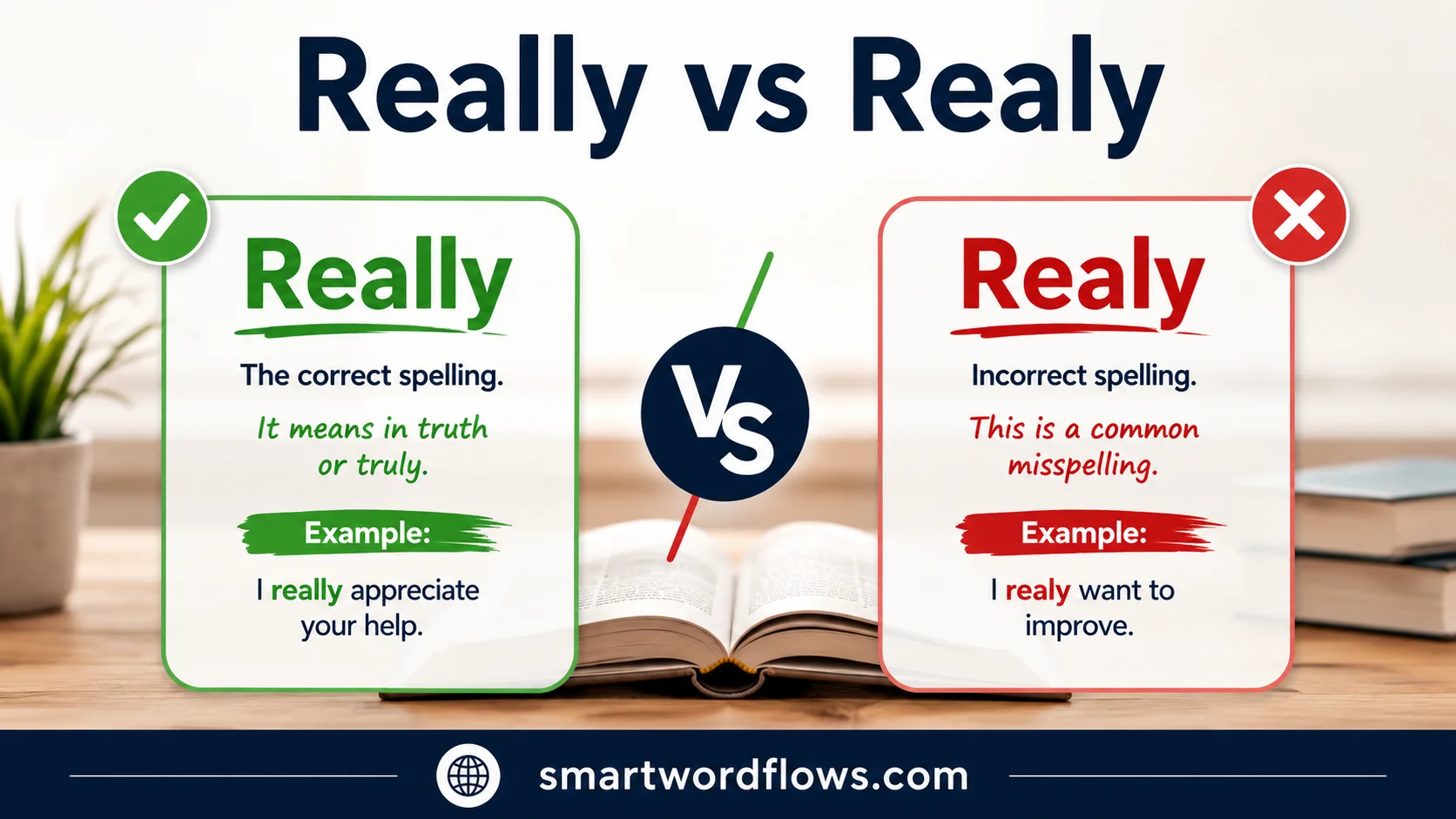 Really vs Realy