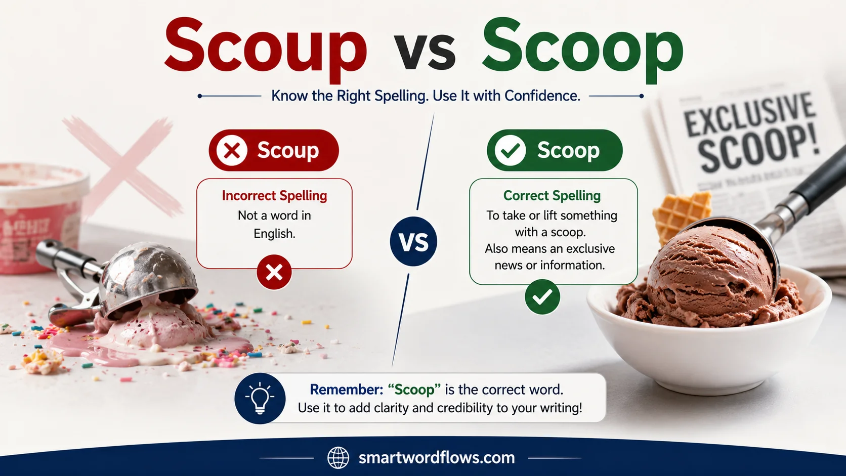 Scoup vs Scoop