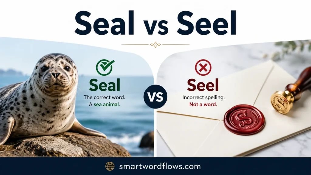 Seal vs Seel