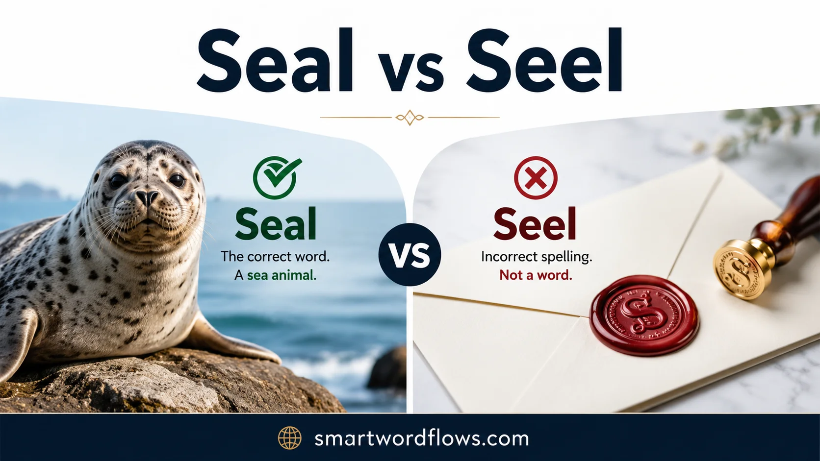 Seal vs Seel