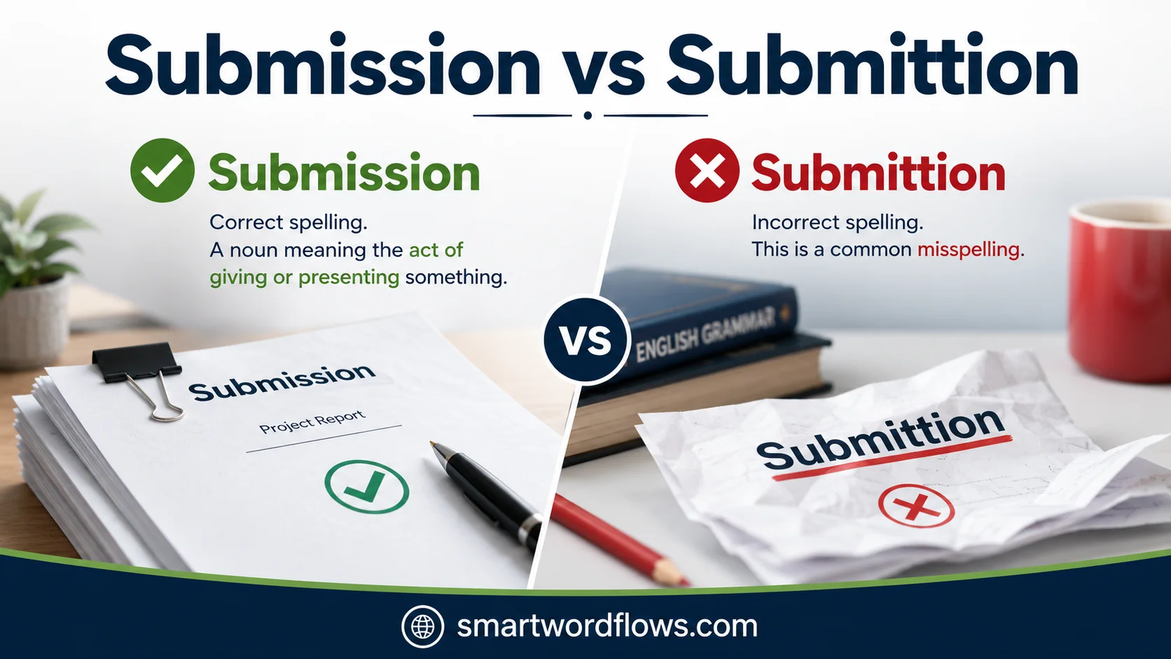 Submission vs Submittion
