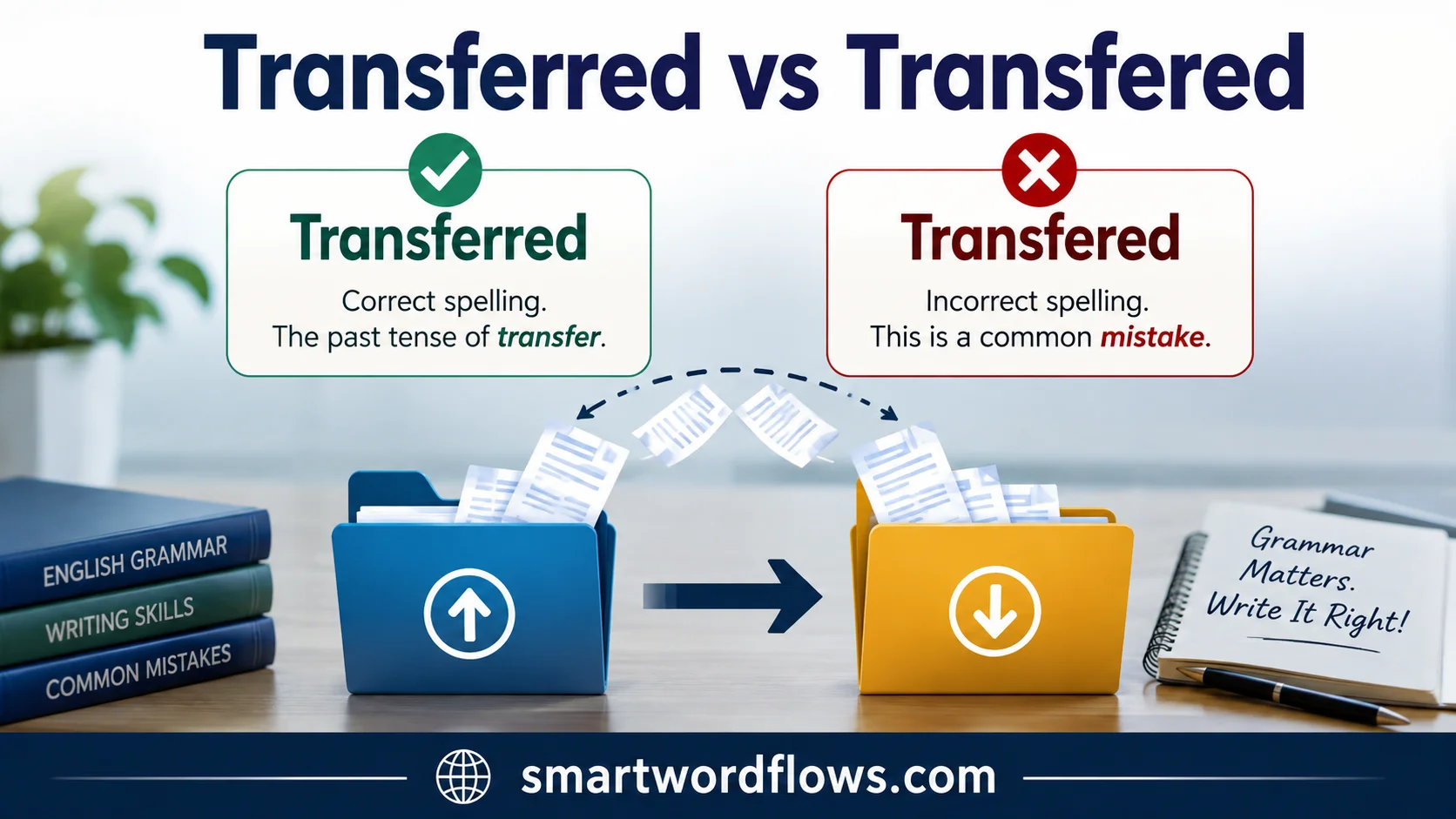 Transferred vs Transfered