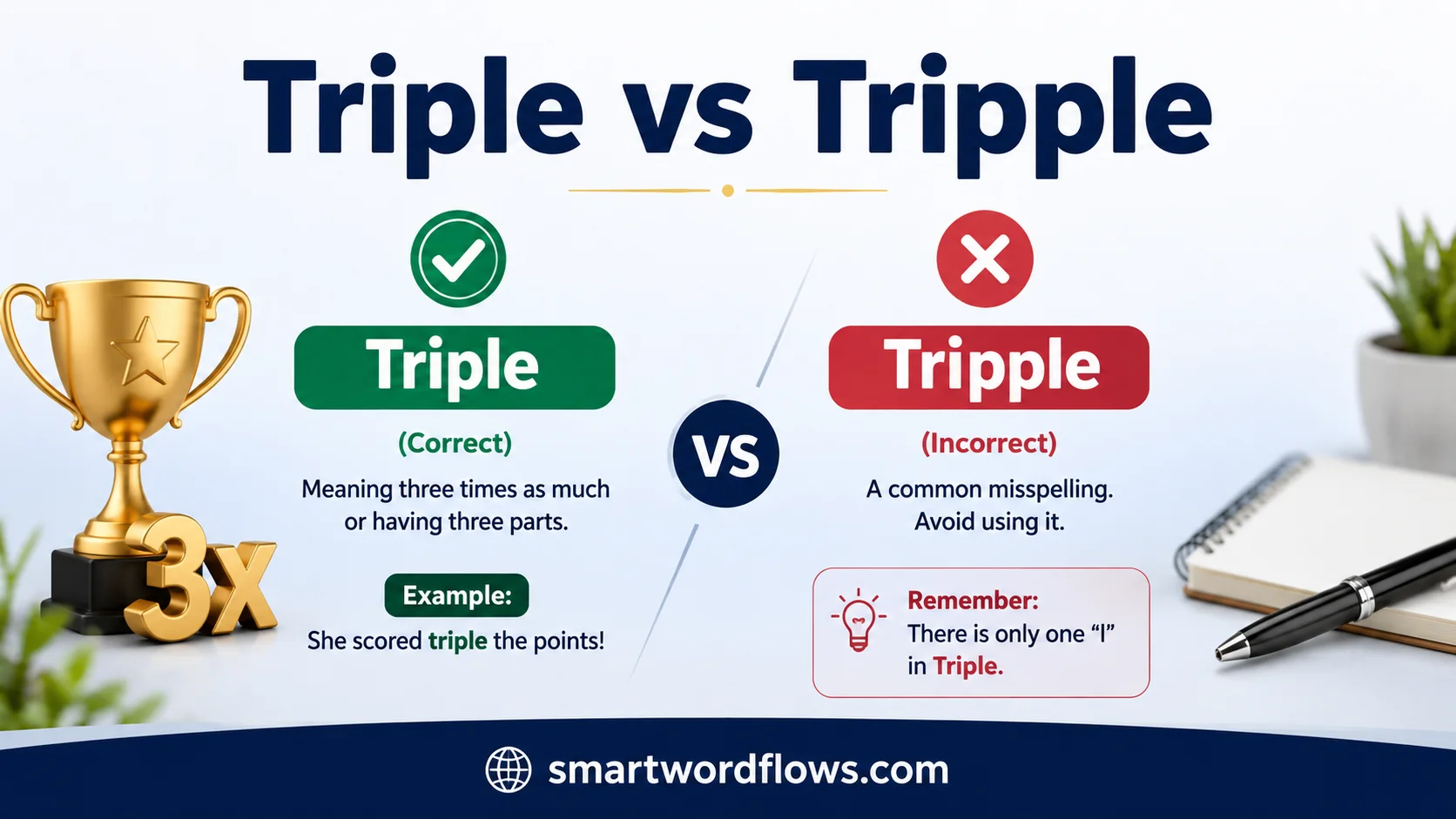 Triple vs Tripple