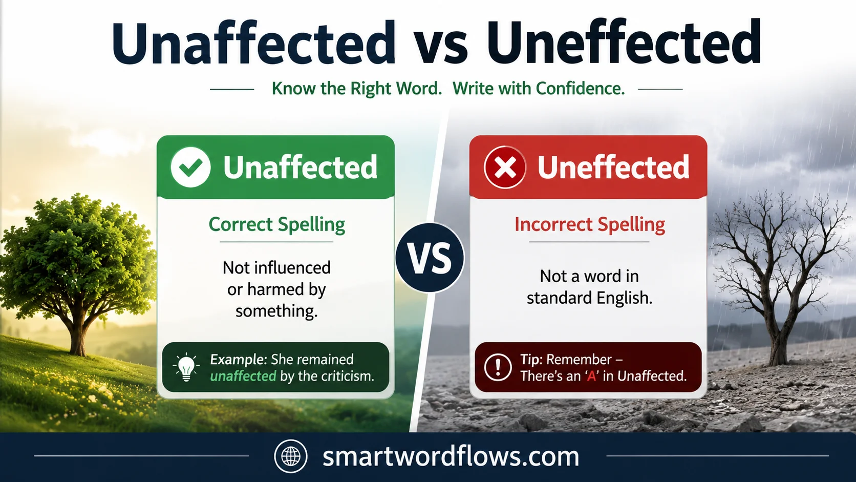 Unaffected vs Uneffected