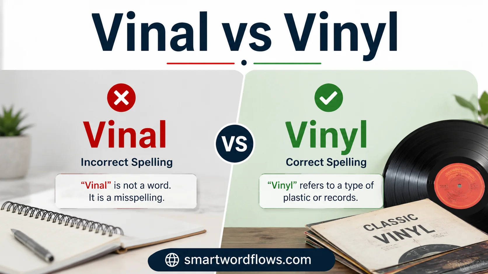 Vinal vs Vinyl