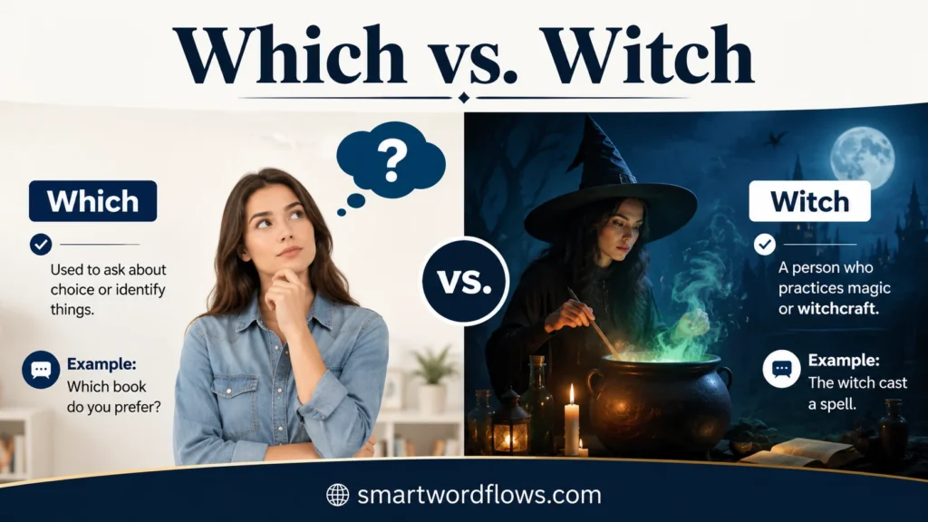 Which vs. Witch