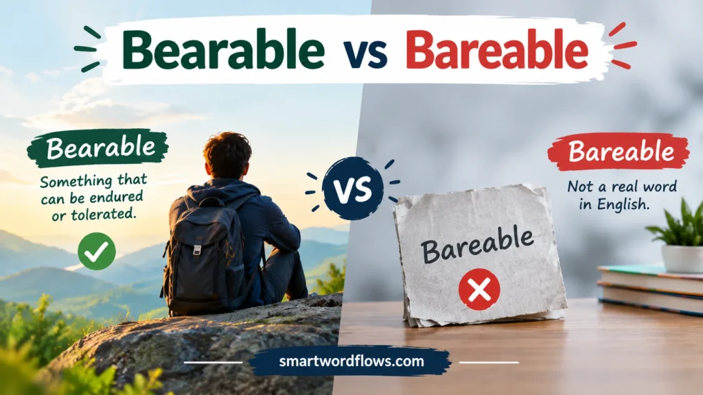 Bearable vs Bareable