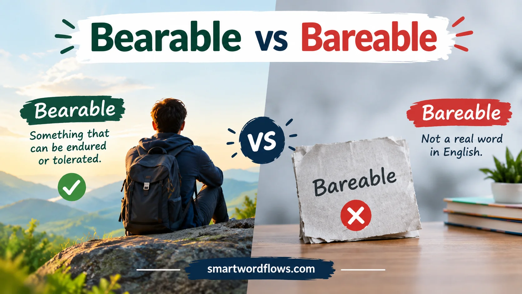 Bearable vs Bareable
