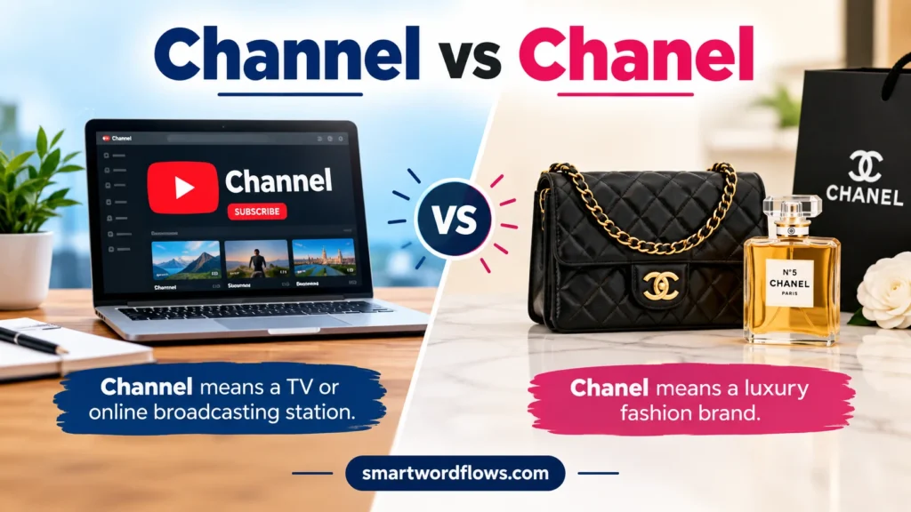 Channel vs Chanel