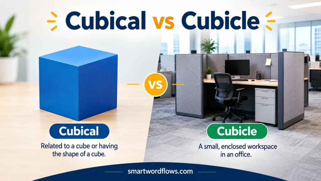 Cubical vs Cubicle