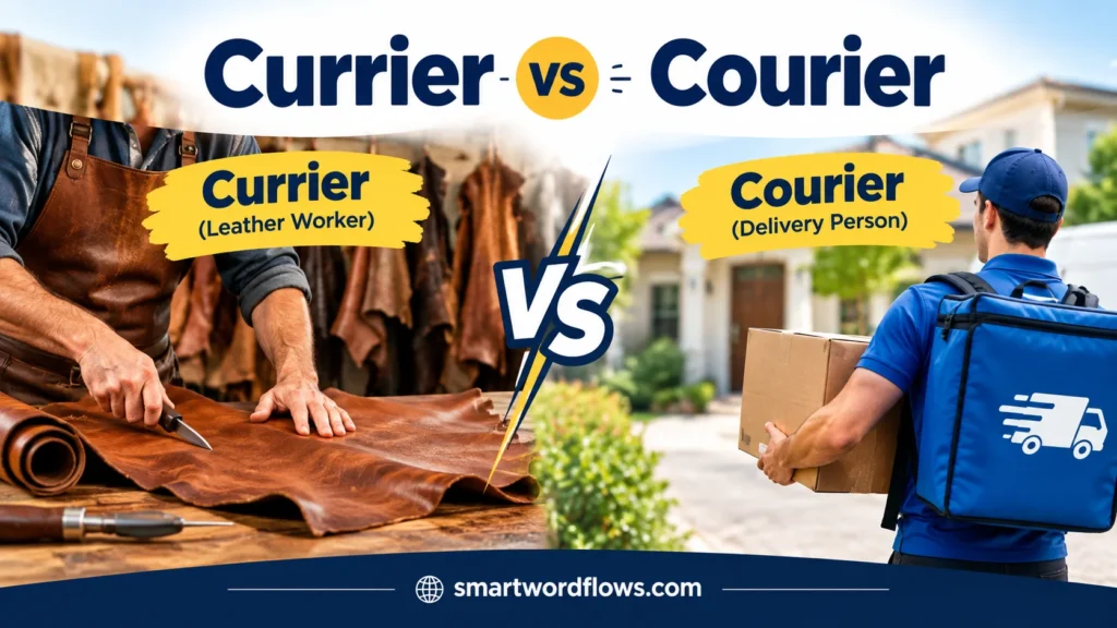 Currier vs Courier