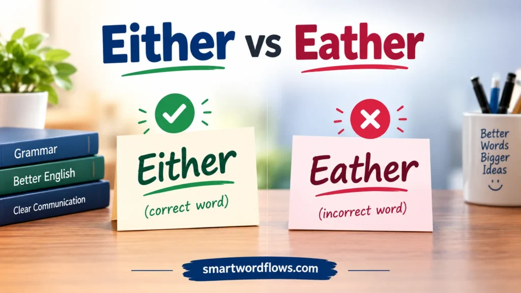 Either vs Eather
