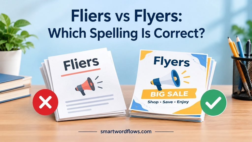 Fliers vs Flyers: Which Spelling Is Correct?