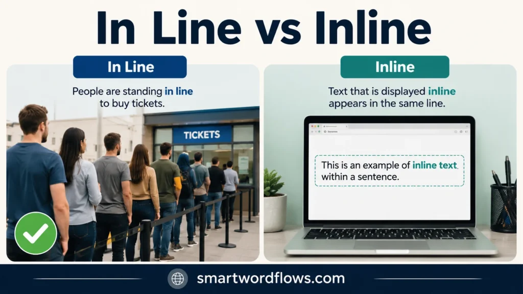 In Line vs Inline