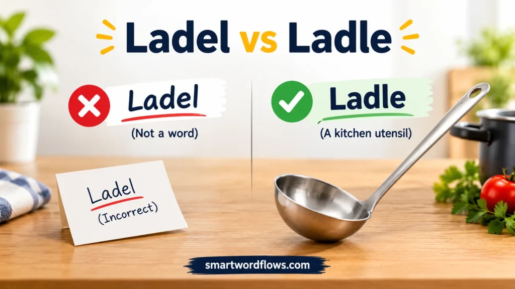 Ladel vs Ladle