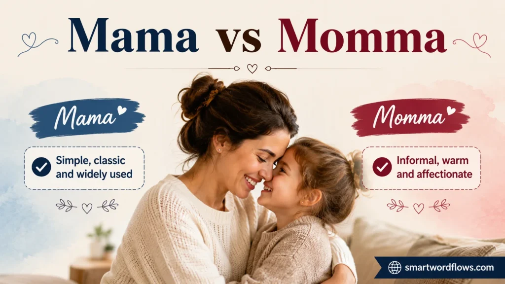 Mama vs Momma