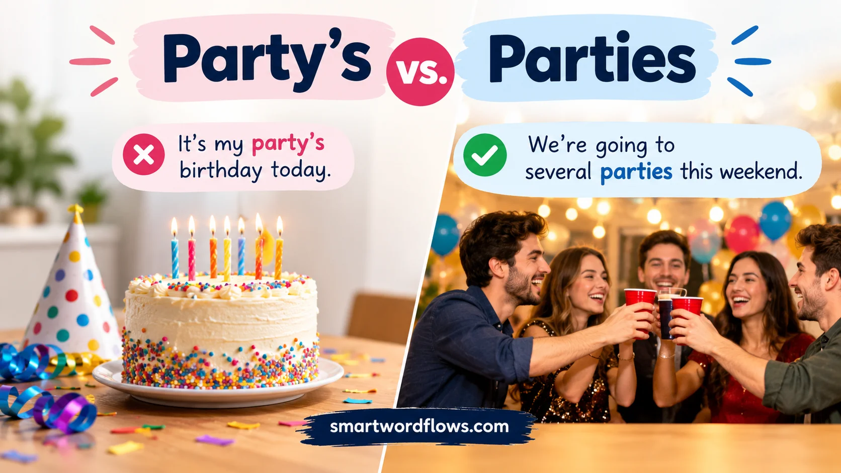 Party’s vs. Parties