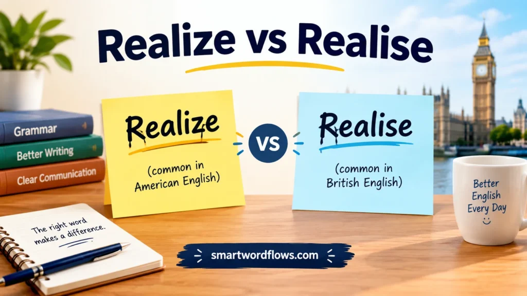 Realize vs Realise