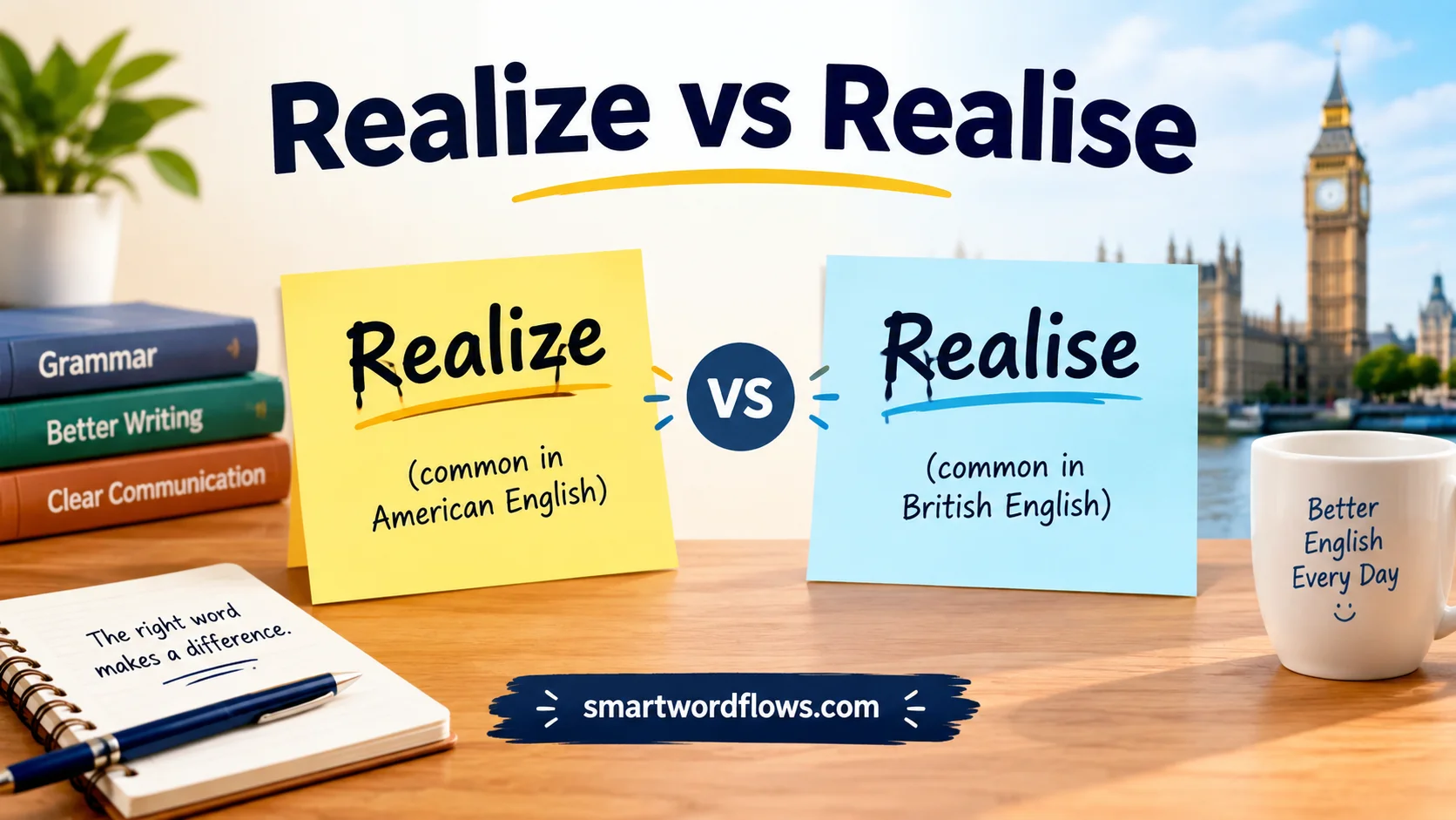 Realize vs Realise