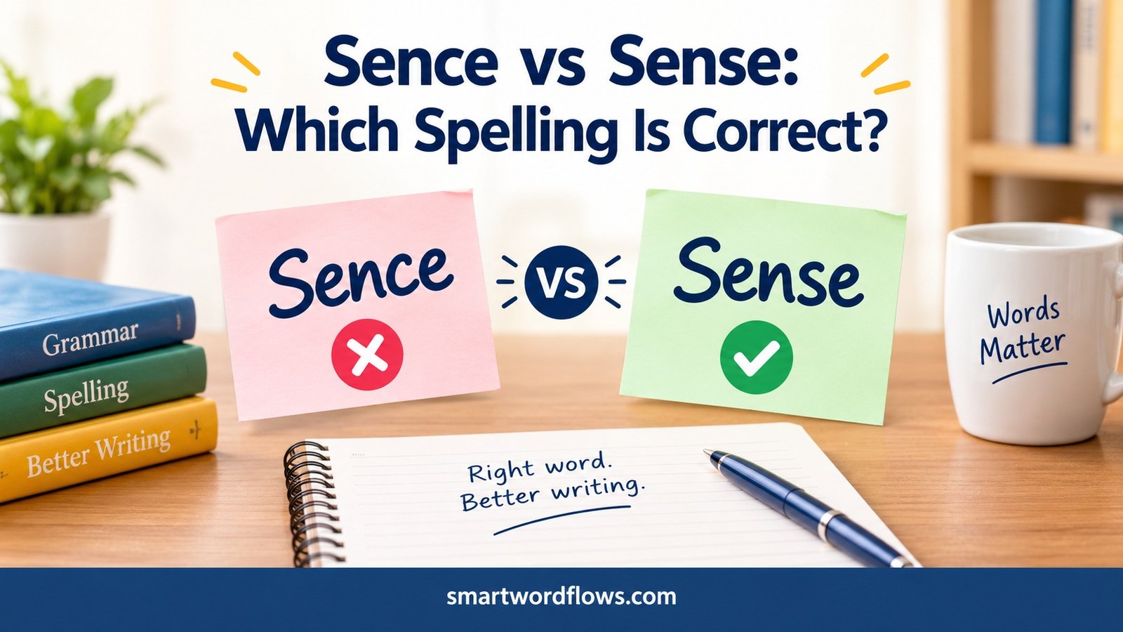 Sence vs Sense: Which Spelling Is Correct?