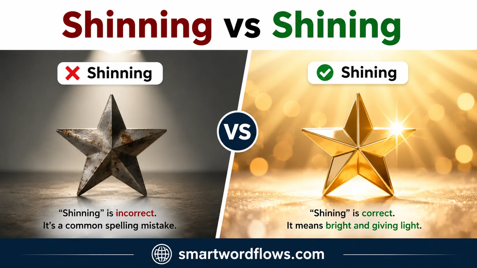 Shinning vs Shining