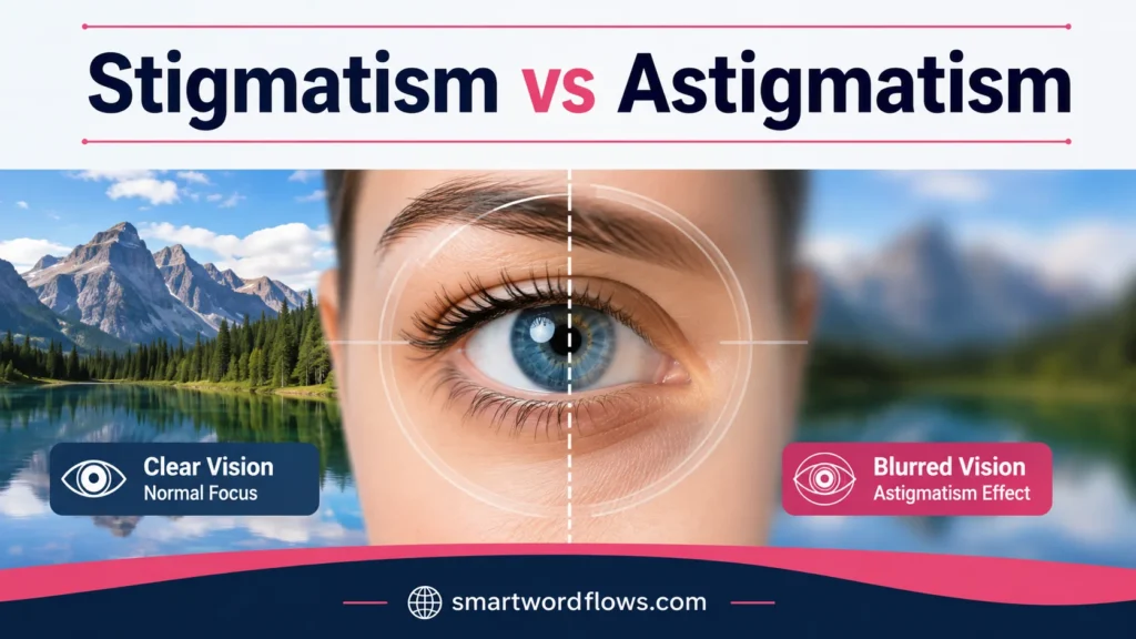 Stigmatism vs Astigmatism