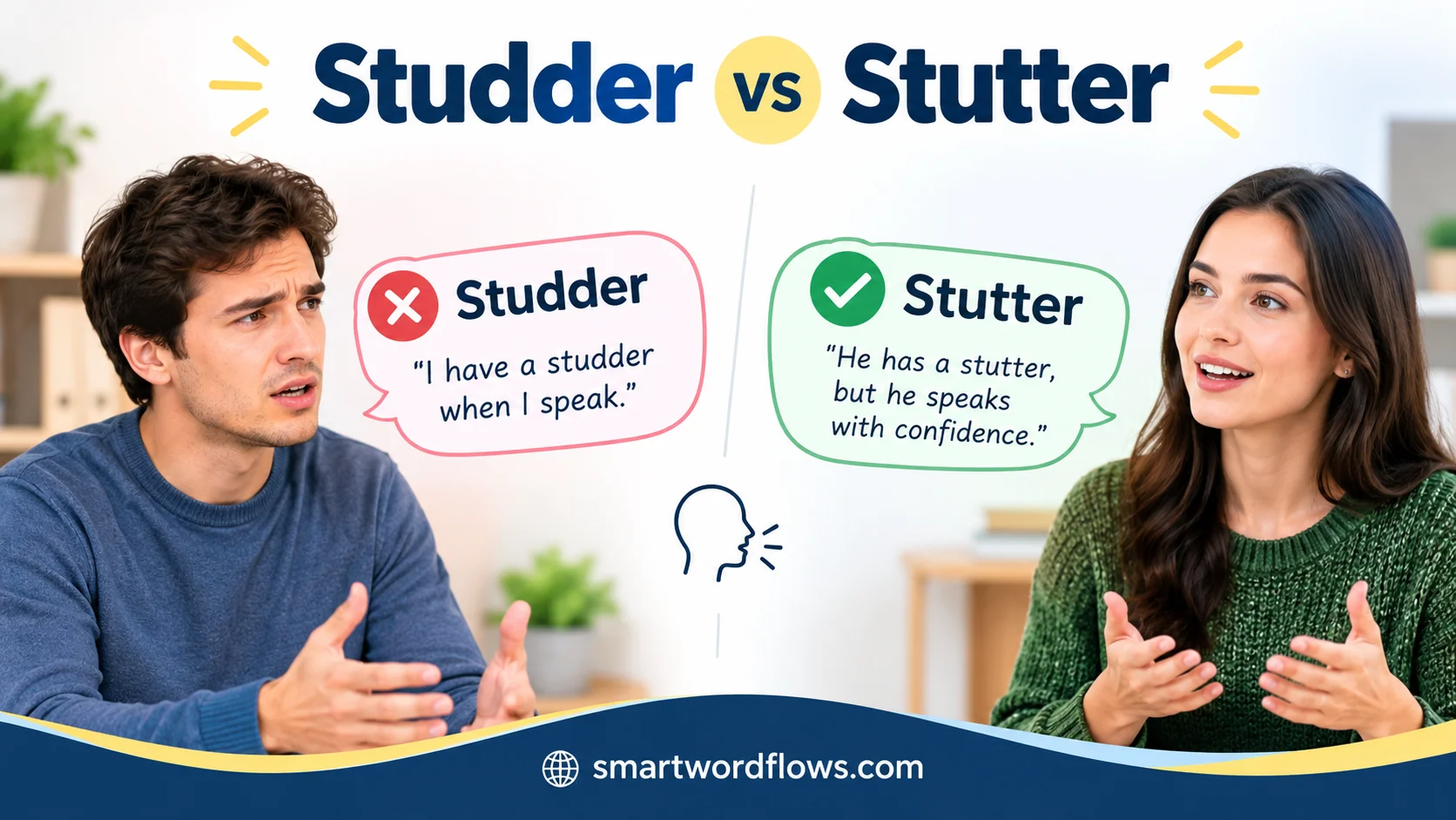 Studder vs Stutter