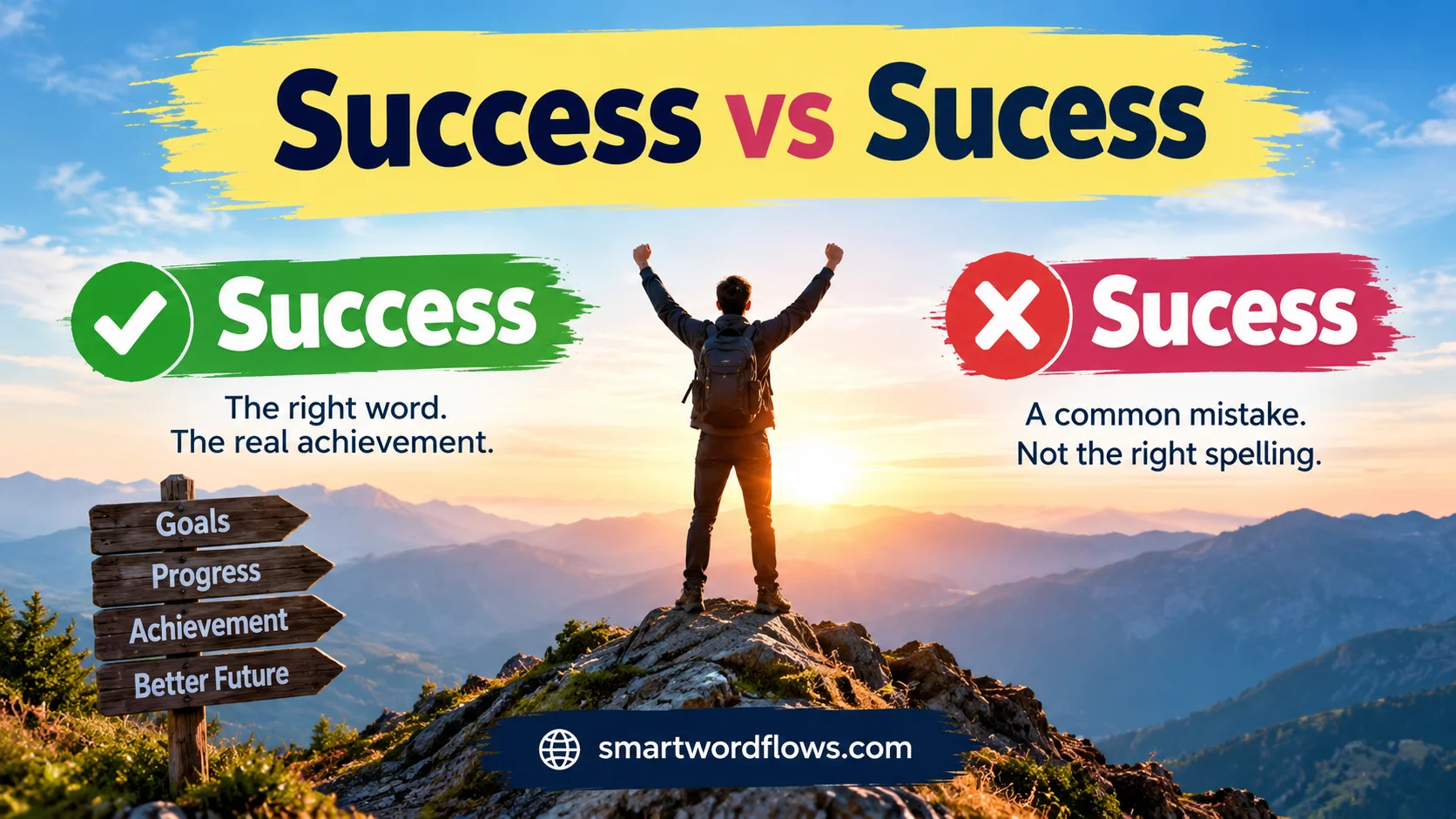 Success vs Sucess