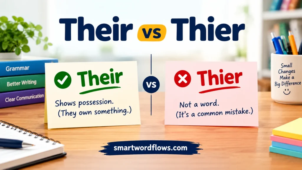 Their vs Thier