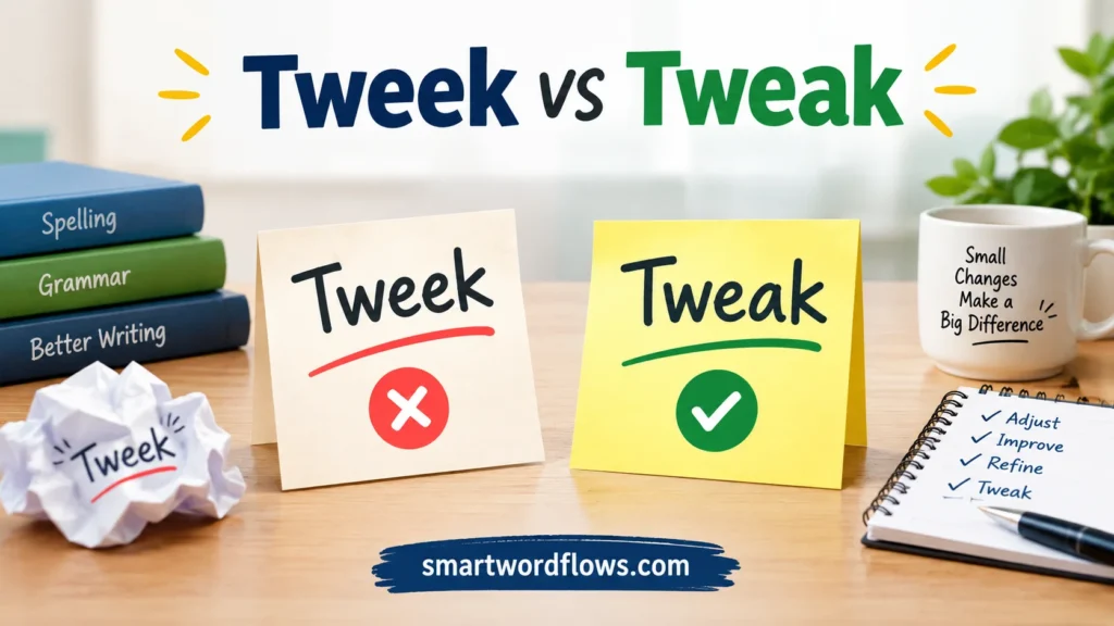 Tweek vs Tweak