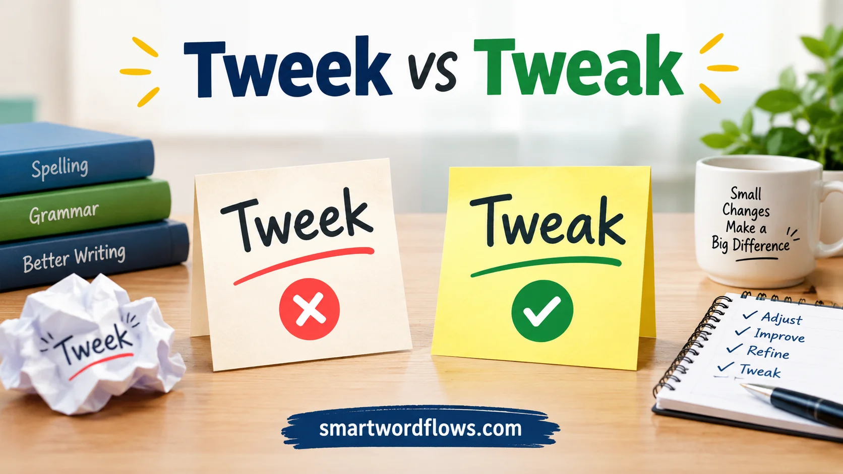 Tweek vs Tweak