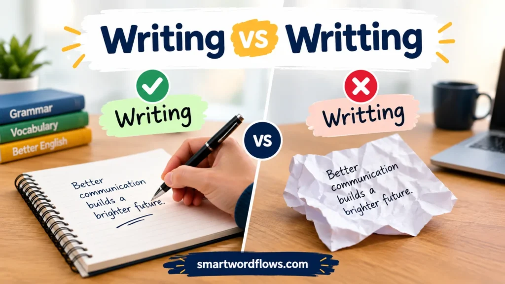 Writing vs Writting