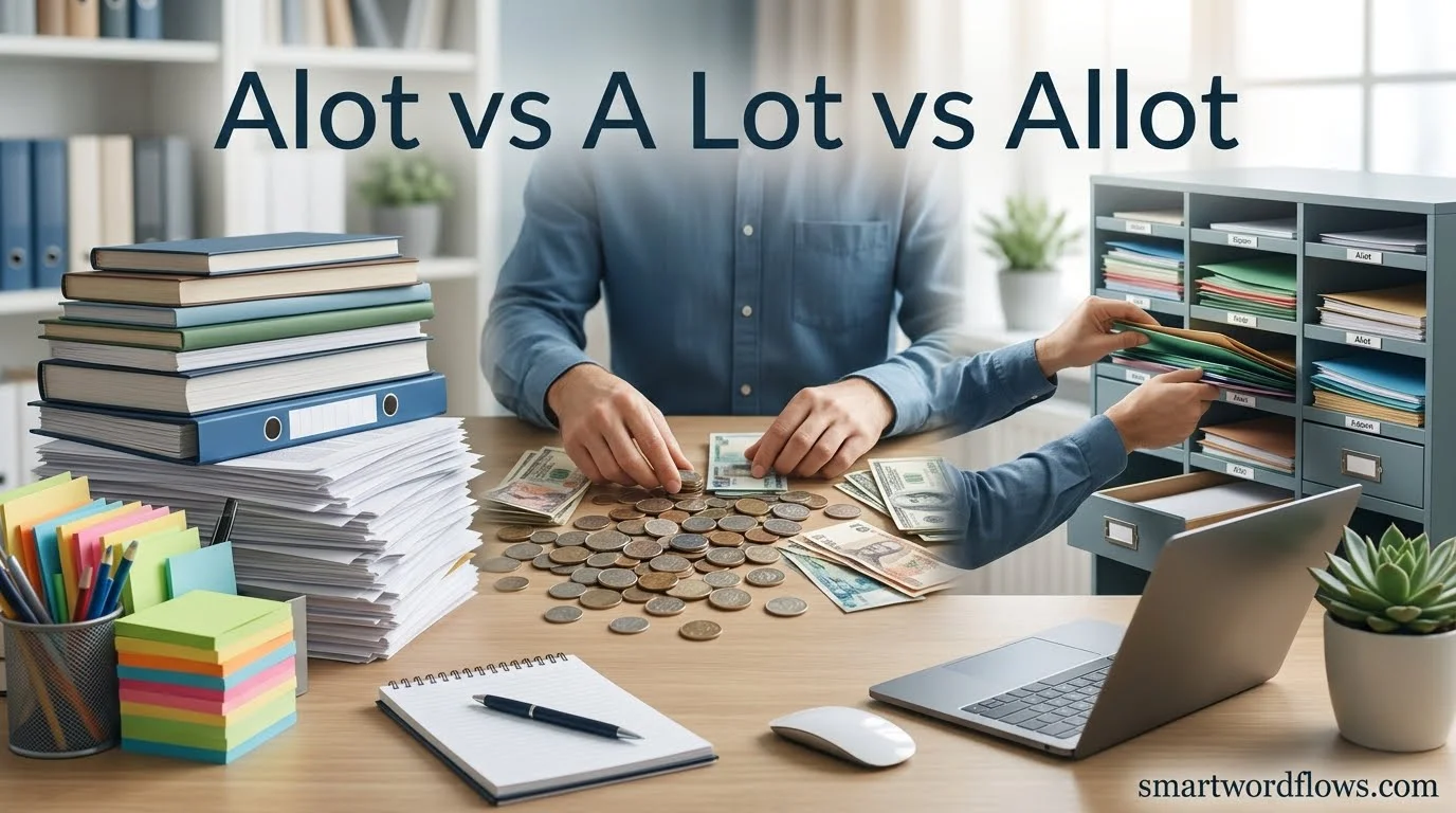 Alot vs A Lot vs Allot: Which Spelling Is Correct?