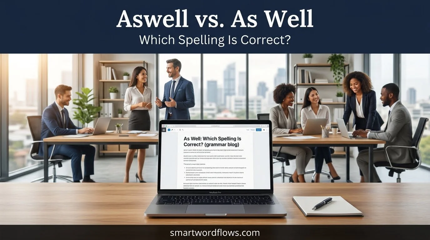 Aswell vs. As Well: Which Spelling Is Correct?