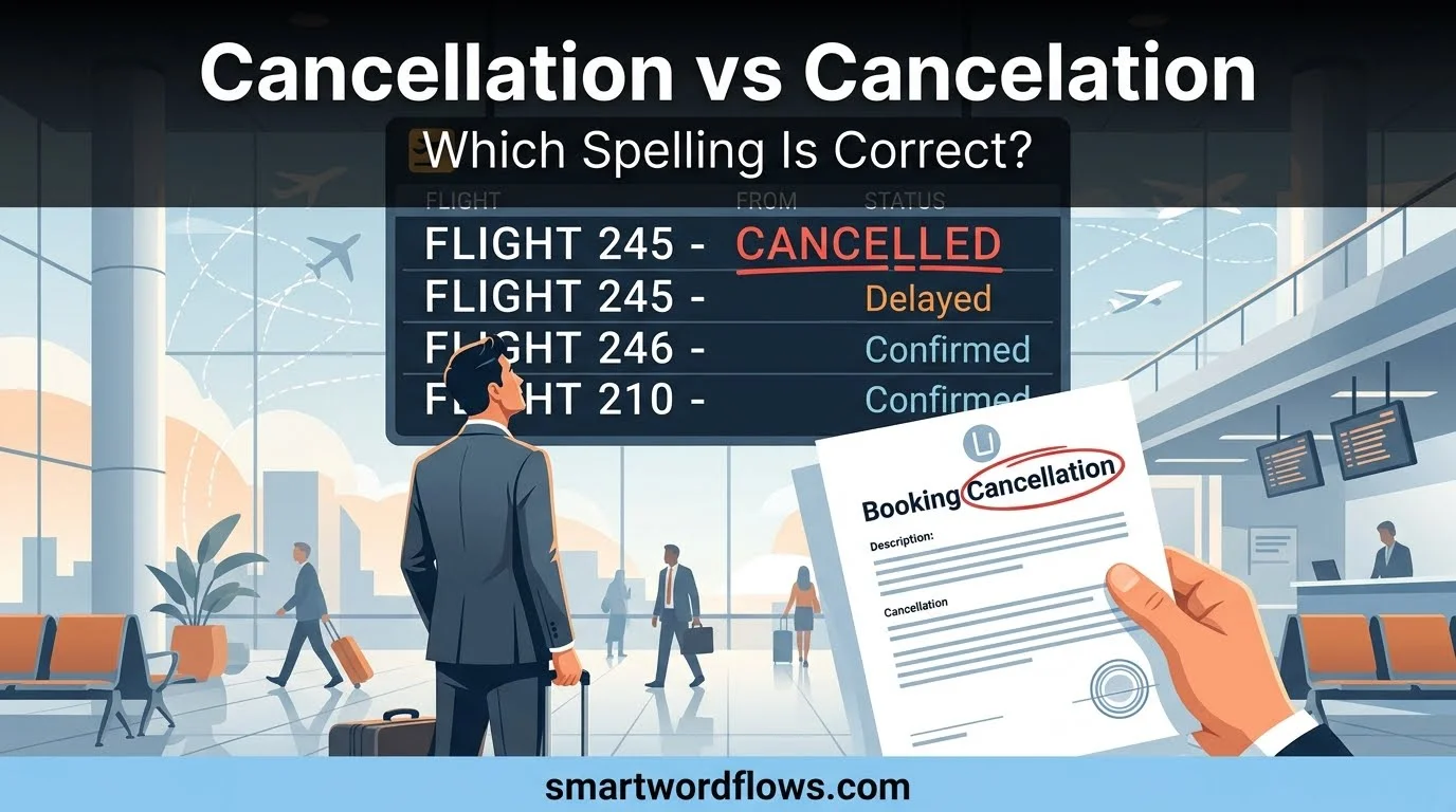 Cancellation vs Cancelation: Which Spelling Is Correct?