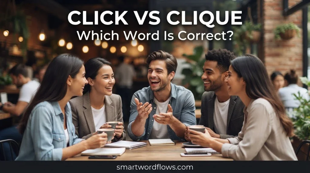 Click vs Clique: Which Word Is Correct?